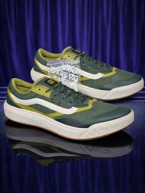 Vans Ultrarange 2.0 RW Kelp Green Marshmallow Men’s 13 Women’s 14.5 Sneakers